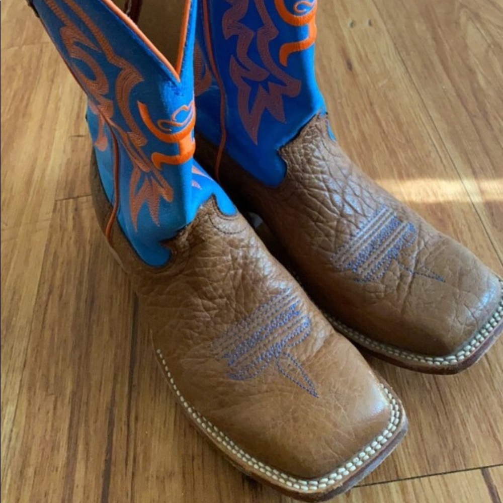 Twisted x hooey square toe boots/ size 8 D